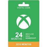 Xbox live Microsoft Xbox Live Gold Card - 24 Months
