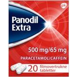 Paracetamol - Smerter & Feber - Smertestillende tabletter Håndkøbsmedicin Panodil Extra 500mg/65mg 20 stk Tablet
