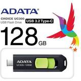 128 GB - USB 3.2 (Gen 1) - USB Type-C USB Stik Adata UC300 128GB USB 3.2 Gen 1 USB Type-C