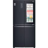 Køleskab med fryser LG GMQ844MC5E Køleskab/fryser Sort