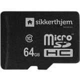 Micro sd kort 64 gb SikkertHjem 64GB Micro SD