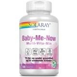 Multivitaminer - Omega-3 Vitaminer & Mineraler Solaray Baby Me Now 150 stk