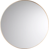 Aluminium - Guld Spejle Jotex Meghan Vægspejl 80cm