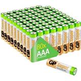 Aaa batteri GP Batteries 03024AS80 AAA-batteri 80 stk