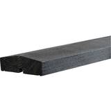 Terrassebrædder & Reglar Plus Toppavslutning Klink/Plank 3,4x11,4x200cm svart