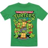 Turtles Overdele Kid's Teenage Mutant Ninja Turtles Group T-shirt - Green