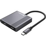 Kabeladaptere - USB A Kabler Sandberg USB-C Dock 2xHDMI+USB+PD