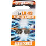 Camelion Batteri LR43 Alkaline 1,5v 2 stk