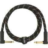 USB-kabel Kabler Fender Deluxe Series 3 foot Instrument Cable, Black Tweed