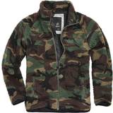 Camouflage - Elastan/Lycra/Spandex - Grøn Overdele Brandit Teddy Fleece Jacket Men - Woodland