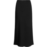 Ballonærmer - Dame - Lynlås - Midinederdele Calvin Klein Slim Recycled Crepe Midi Skirt