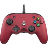 Rød - Xbox One Spil controllere Nacon Official Wired Pro Compact Controller Red Xbox Series S Red