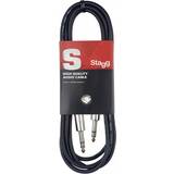 Stagg Rund Kabler Stagg Jack 6 Metre Balanced Cable SAC6PSDL