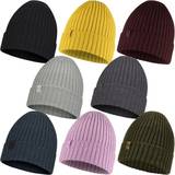 Dame - Gul - Merinould Tøj Buff Knitted Norval Beanie AW22