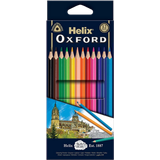 Helix Hobbyartikler Helix Oxford Farveblyanter 12 stk