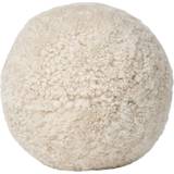 Natures Collection Angelite Round pude, Pearl Komplet pyntepude Beige