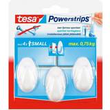 Billedkroge på tilbud TESA Powerstrips kroge ovale hvide Billedkrog