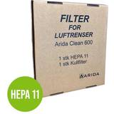 Arida Luftfilterpakke (HEPA 11) til luftrenseren Clean 600