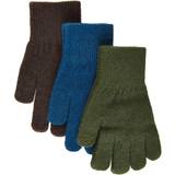 Grå - Nylon Børnetøj Mikk-Line Magic Gloves 3-Pack