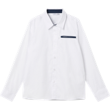 Hvid Skjorter Børnetøj Name It Regular Fit Skjorte