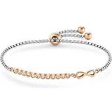 Nomination Armbånd Nomination Milleluci Two-Tone Cubic Zirconia Infinity Toggle Bracelet 028009/024