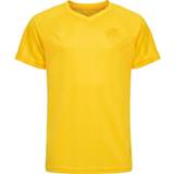 Målmandstrøje danmark Hummel Kid's Denmark Goalkeeper Shirt WC 2022 - Sports Yellow