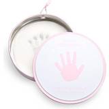 Pink Fotorammer & Tryk Pearhead My Little Babyprints Handprint or Footprint Keepsake Tin and Impression Material Kit, A Perfect Baby Shower Gift Idea for Expecting Parents, P