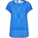 30 - Polyester T-shirts & Toppe Bella+Canvas Yours Aztec Back Tie T-shirt