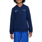 Nike FFF-hættetrøje med fuld lynlås til større børn (drenge)