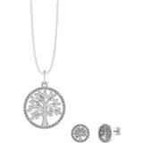 Sølv Smykkesæt Smykkekæden Life's Tree Jewelery Set - Silver