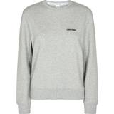 Calvin Klein Dame Sweatere Calvin Klein L/S Sweatshirt Kvinde Bluser Ensfarvet hos Magasin P7a