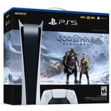 Sony Spillekonsoller Sony PlayStation 5 (PS5) - Digital Edition - God of War: Ragnarok Bundle