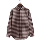 Lilla - Ternede Tøj Gant Regular Fit Checkered Flannel Shirt