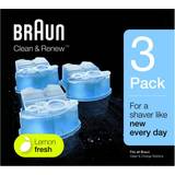 Braun Rengøring af barbermaskiner Braun Clean & Renew CCR3 3-pack