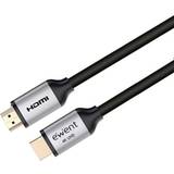 Ewent HDMI-kabler - Sort Ewent HDMI-kabel EC1346 4K 1,8 m