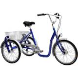 Blå Trehjulet cykel Monark 3313 3 Gear Unisex