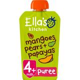 Pærere Babymad & Tilskud Ella s Kitchen Mangoes, Pears and Papayas Puree 120g 1pack