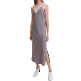 32 - Dame - Slids Kjoler Calvin Klein Slim Midi Slip Dress