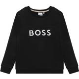 Hugo Boss Børnetøj Hugo Boss Boy's Logo Print Sweatshirt - Black
