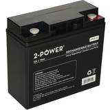 2-Power Batteri 12V 18Ah VRLA