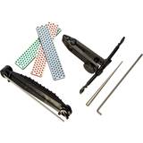 A sharp knivsliber DMT Machining A-PROKIT Dia-Sharp Whetstone Sharpening Kit Sharpening