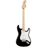 Hvid Elektriske guitarer Fender Affinity Series Stratocaster MN Black