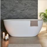 Fritstående badekar Bathlife Brusebadekar Vila Cast marble (40960501) 160x74