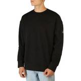 Calvin Klein Brun Overdele Calvin Klein Round Neck Solid Color Sweatshirt