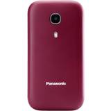Panasonic Fastnettelefoner Panasonic Senior-flip-mobiltelefon KX-TU400 Rød