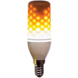 Flammepære Firelamp LED flammepære E27 Hvid
