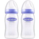 Lansinoh Lilla Sutteflasker & Service Lansinoh Wide-Mouth Bottle 240 ml With Teat M 2-pcs