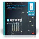 Dæmpbare - Udendørsbelysning Julebelysning Nedis SmartLife 200 LED 3m 6500k Julelampe