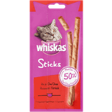 Whiskas Godbidder & Snacks - Katte Kæledyr Whiskas Snackstænger m. okse