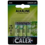 Batterier & Opladere Calex 133112 Alkaline Batteri LR03/AAA 1,5V, blister 4 pk